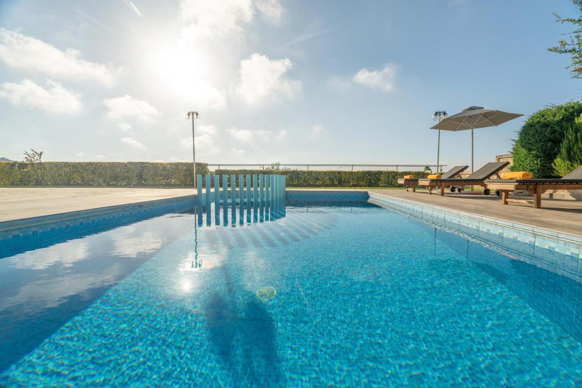 Villa Ariella With Sea View Agia Marina Exterior foto